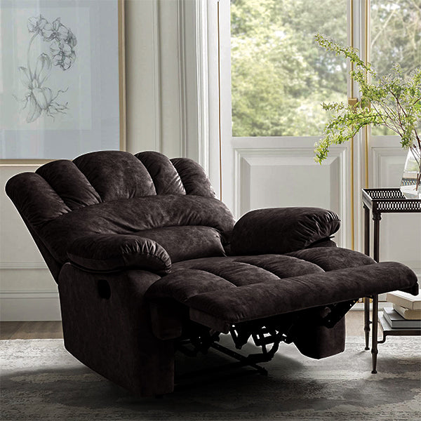 Lazy boy oversized sale chair and ottoman