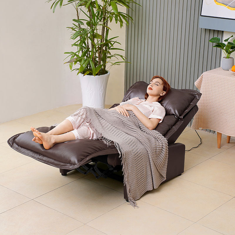 Single power online recliner