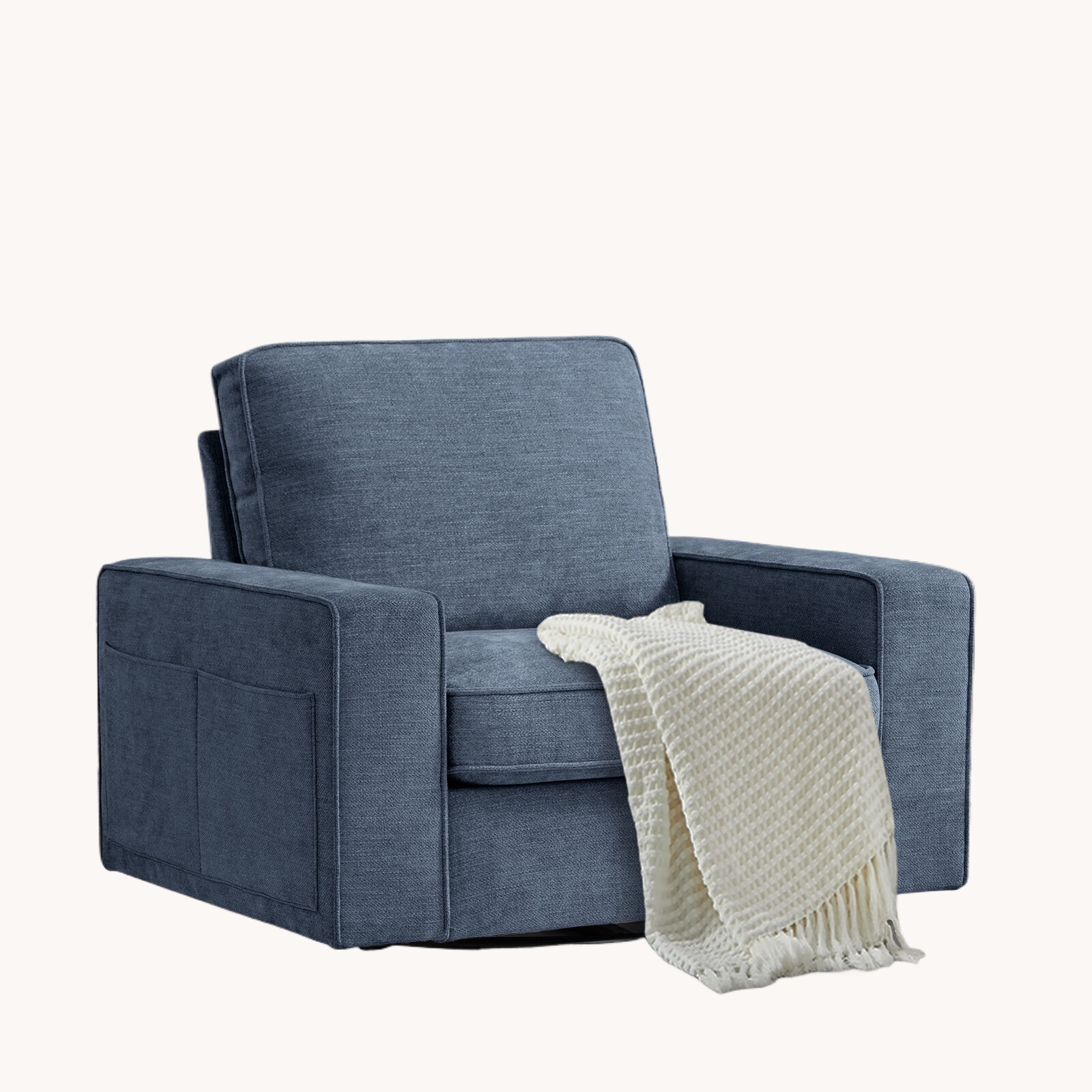 Coosleephome Swivel Accent Chair Armchair for Living Room