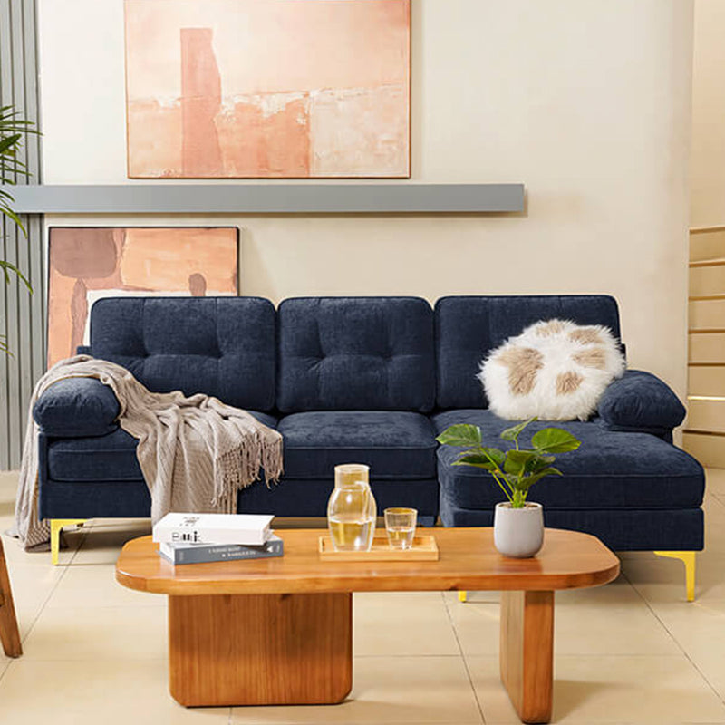 Dark blue sectional sofa for sale at coosleephome