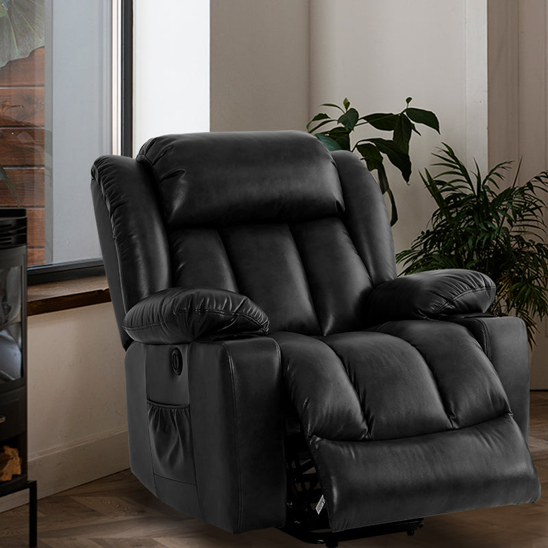 Top selling brown functional electric lift recliner with heating and massage for sale at coosleep home