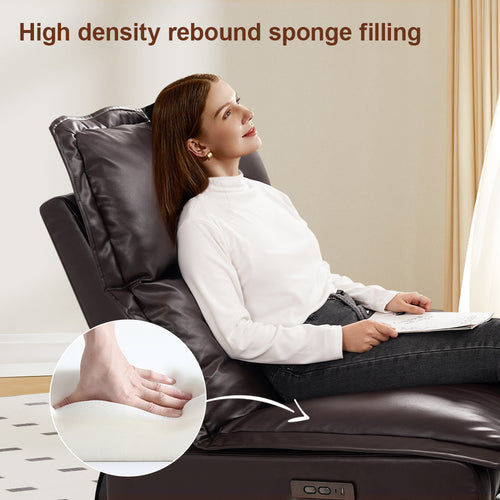 Coosleephome Single Power Recliner Chair Lounger Sofa Bed