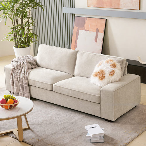 Special discounts on beige modern loveseat sofas being sold at coosleep home