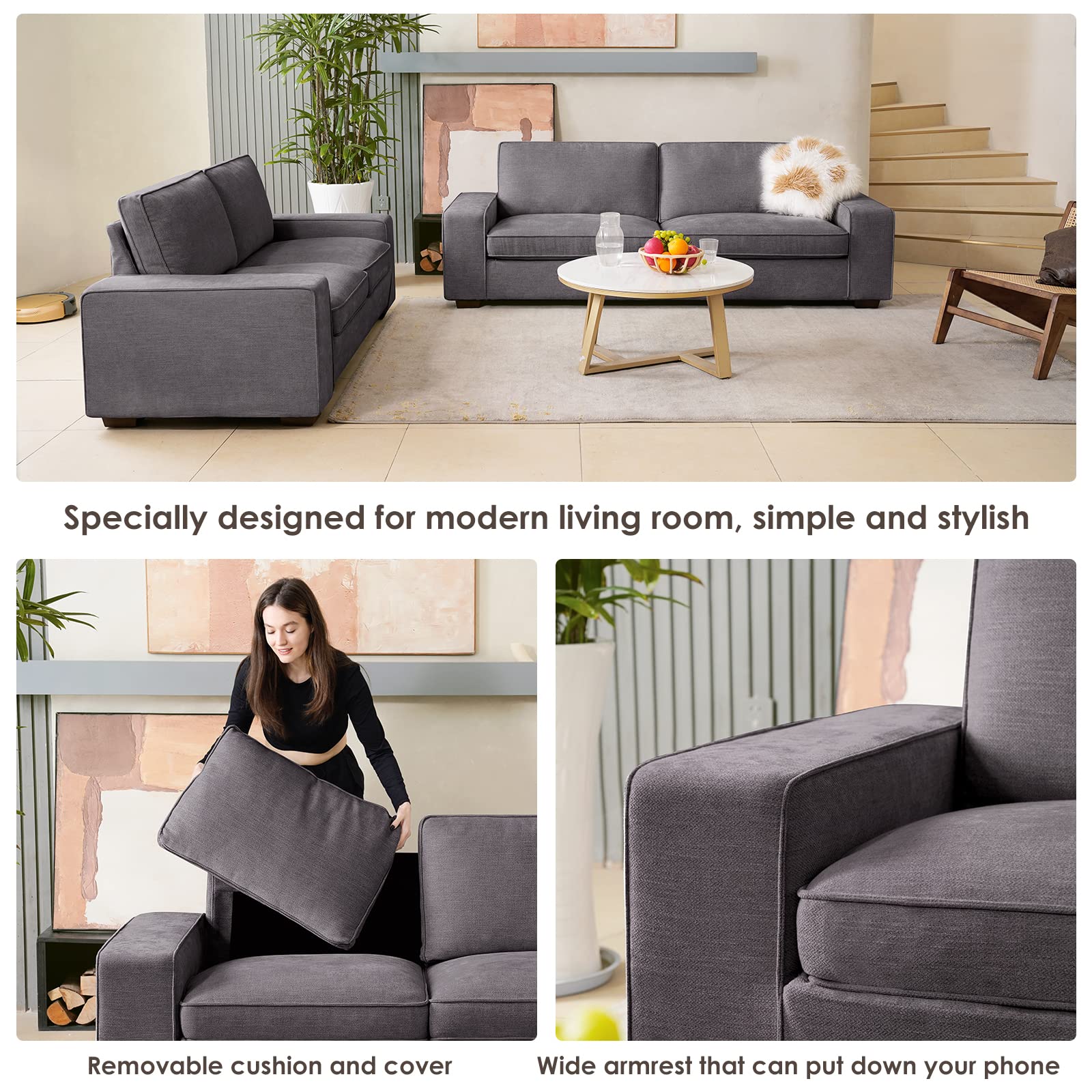 Modern Loveseat Sofa