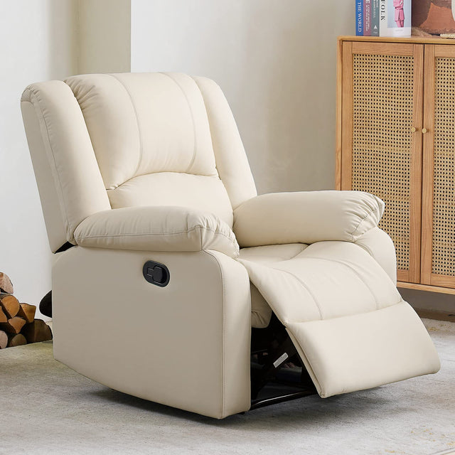 Leather Manual Reclining Chairs