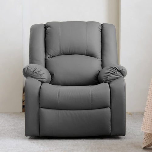 Leather Manual Reclining Chairs for Living Room