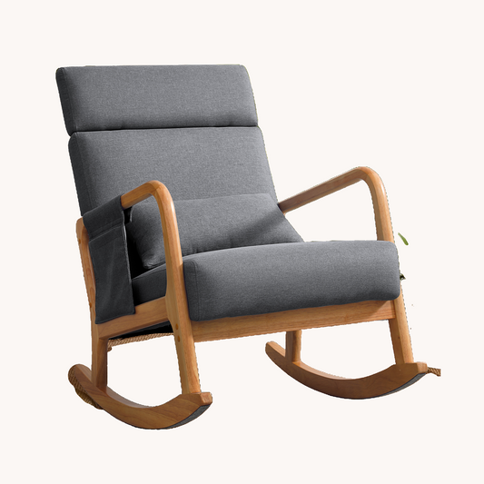 Coosleephome Rocking Chair Nursery Recliner for Outdoor